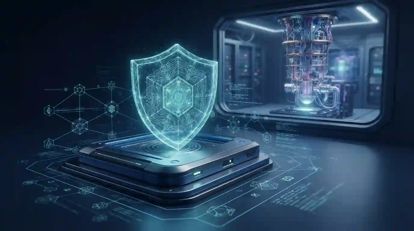 Digital cryptocurrency wallet protected by a cryptographic shield against future quantum computing threats