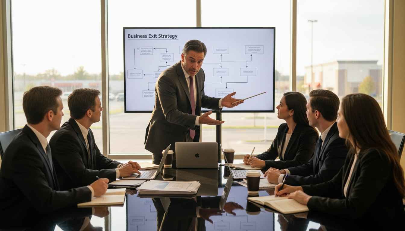 business exit strategy schererville