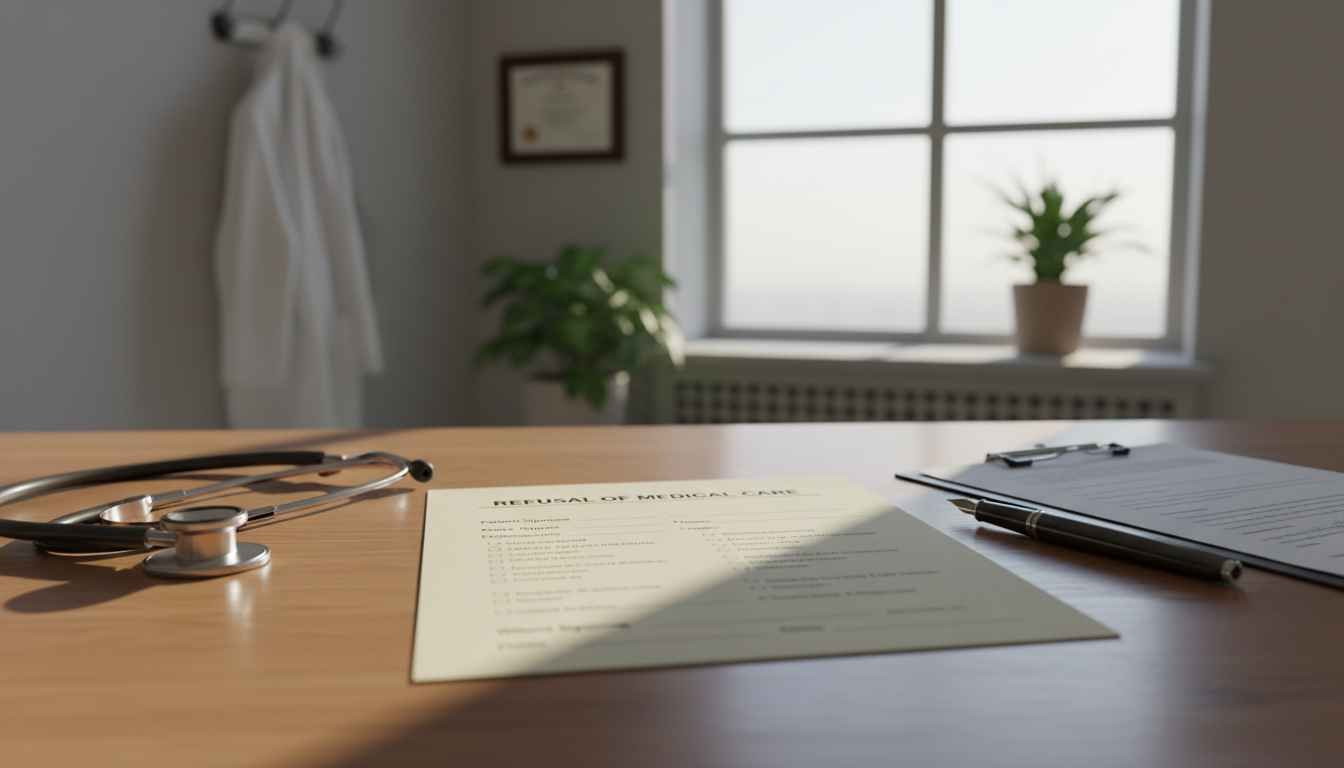refusal of medical care form