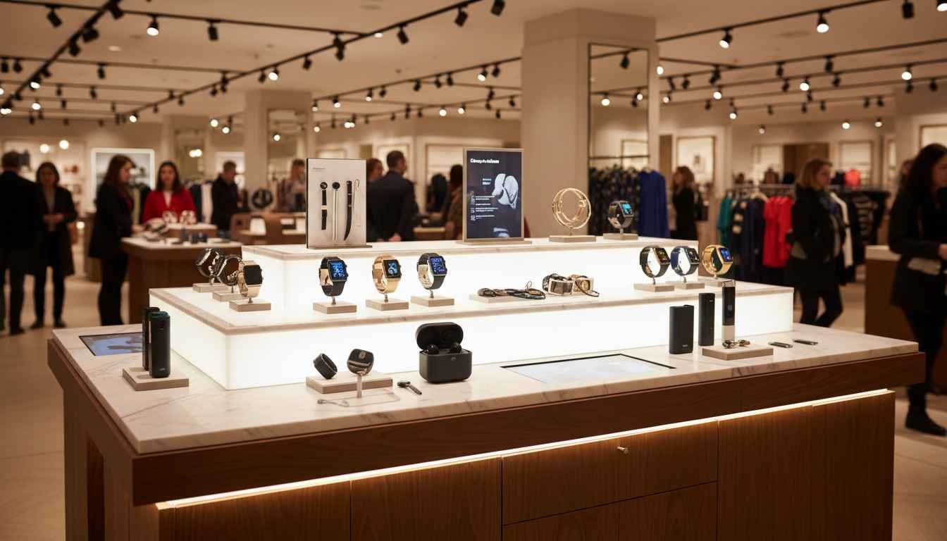 retail display island