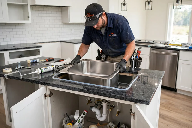 kitchen sink installation cost