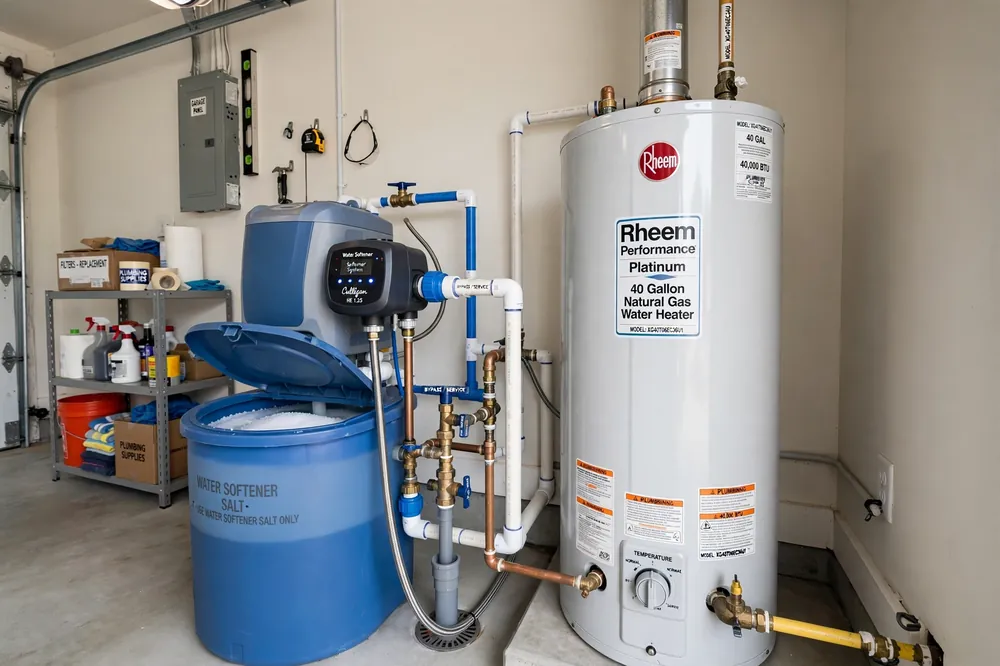 water softener installation cost