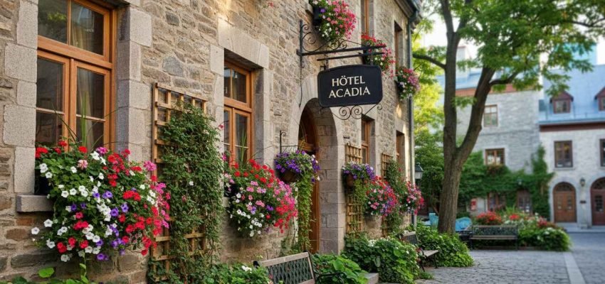 hotel acadia old quebec