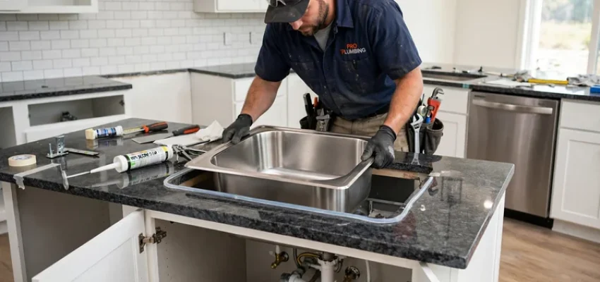 kitchen sink installation cost