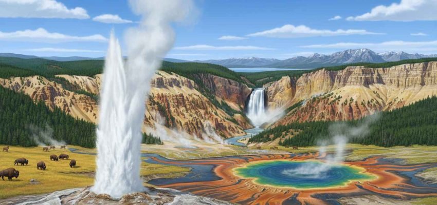 must visit places in yellowstone national park