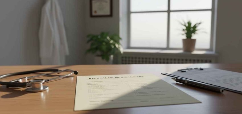 refusal of medical care form