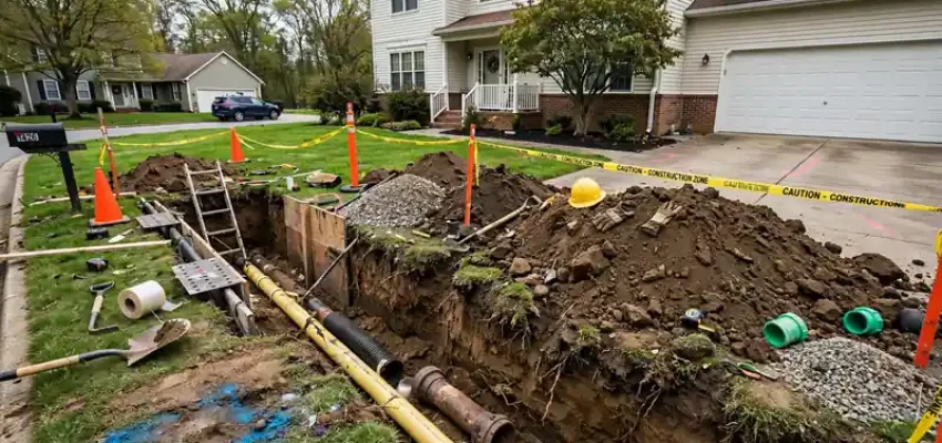 sewer line replacement cost