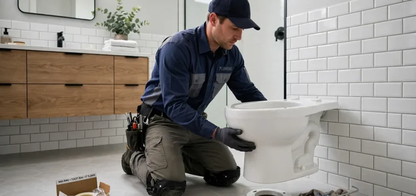 toilet installation cost USA