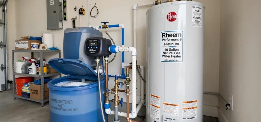 water softener installation cost